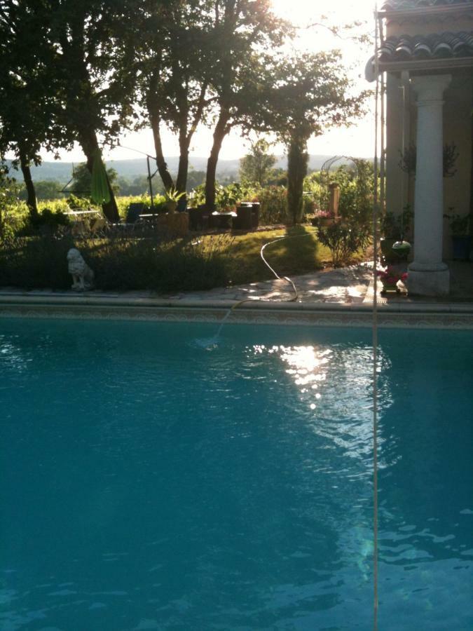 Chambre d'Hôte Couguiolet - avec piscine Foissac (Gard) Exterior foto